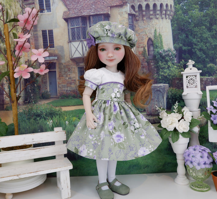Fresh Bouquet - dress and shoes for Ruby Red Fashion Friends doll