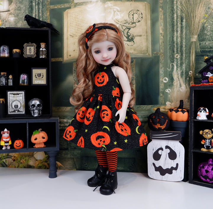 Fright Day - dress with boots for Ruby Red Fashion Friends doll