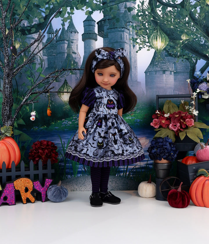 Frightful Forest - dress and shoes for Ruby Red Fashion Friends doll