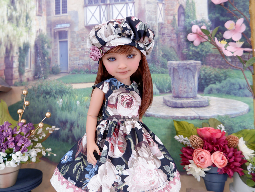 Garden Tranquility - dress with shoes for Ruby Red Fashion Friends doll