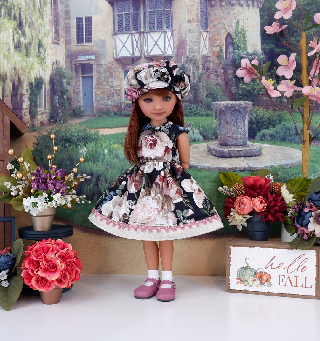 Garden Tranquility - dress with shoes for Ruby Red Fashion Friends doll