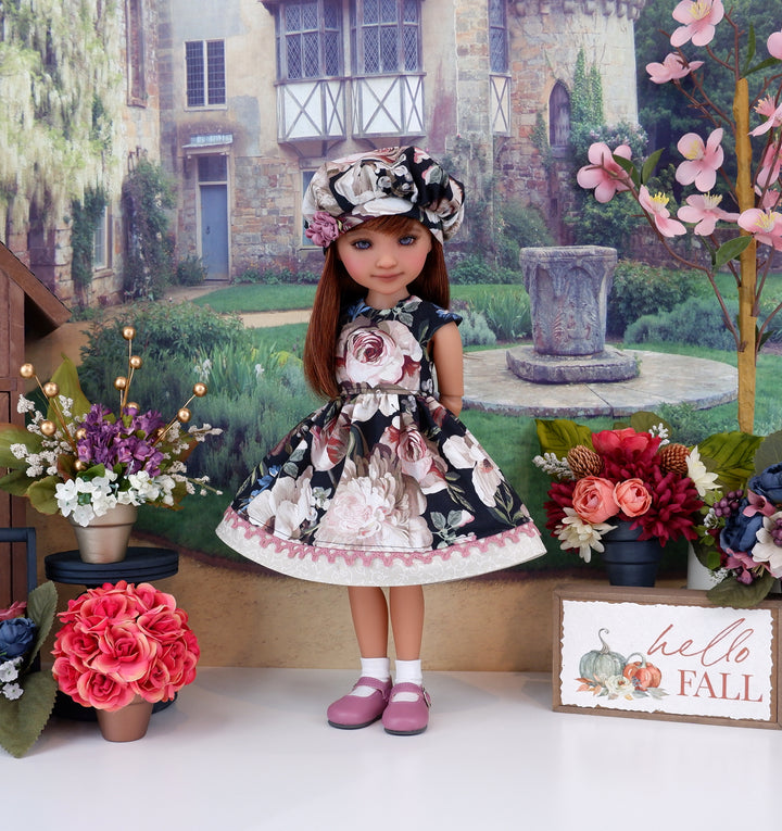 Garden Tranquility - dress with shoes for Ruby Red Fashion Friends doll