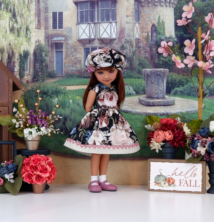 Garden Tranquility - dress with shoes for Ruby Red Fashion Friends doll