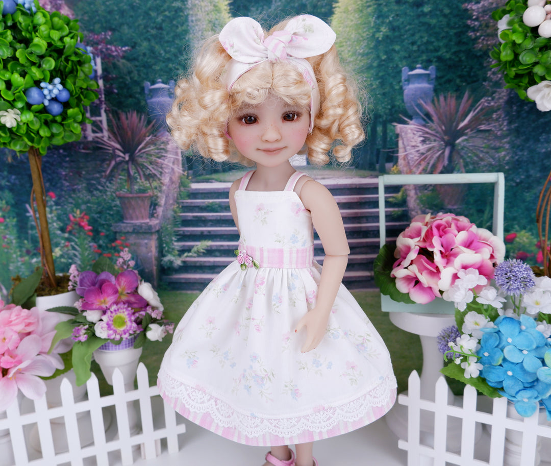 Gentle Spring - dress with sandals for Ruby Red Fashion Friends doll
