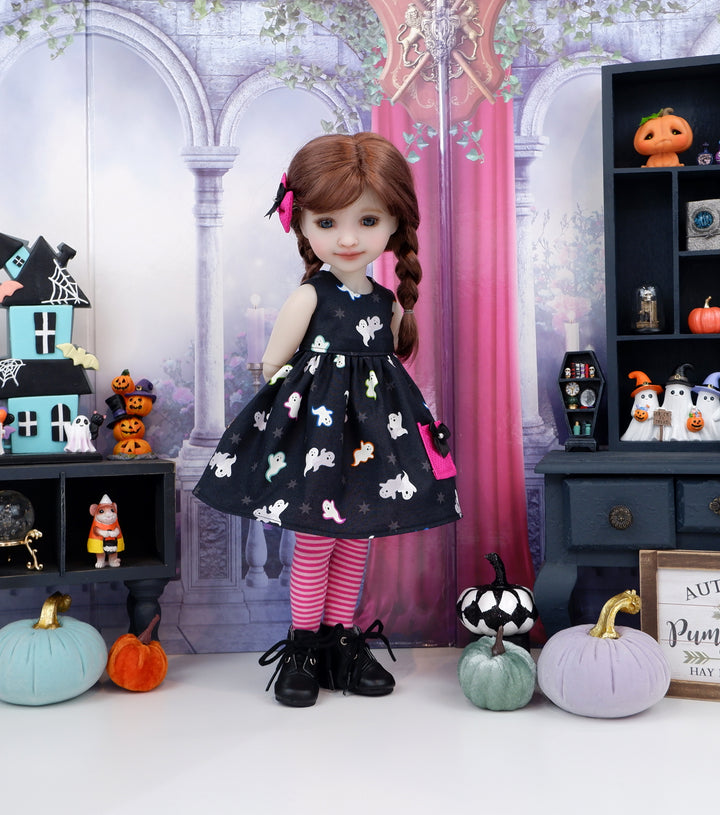 Ghostly Ghouls - dress with boots for Ruby Red Fashion Friends doll