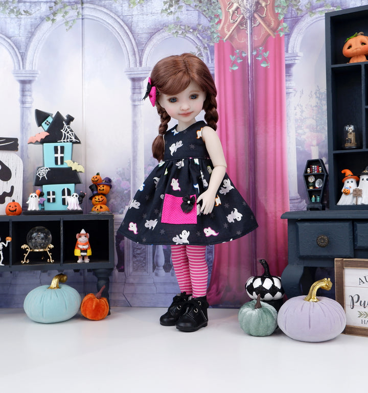 Ghostly Ghouls - dress with boots for Ruby Red Fashion Friends doll