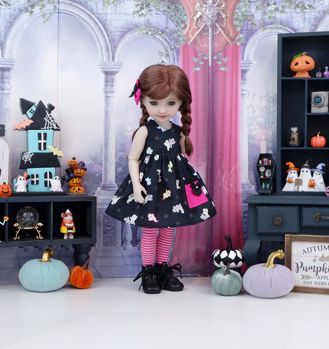 Ghostly Ghouls - dress with boots for Ruby Red Fashion Friends doll