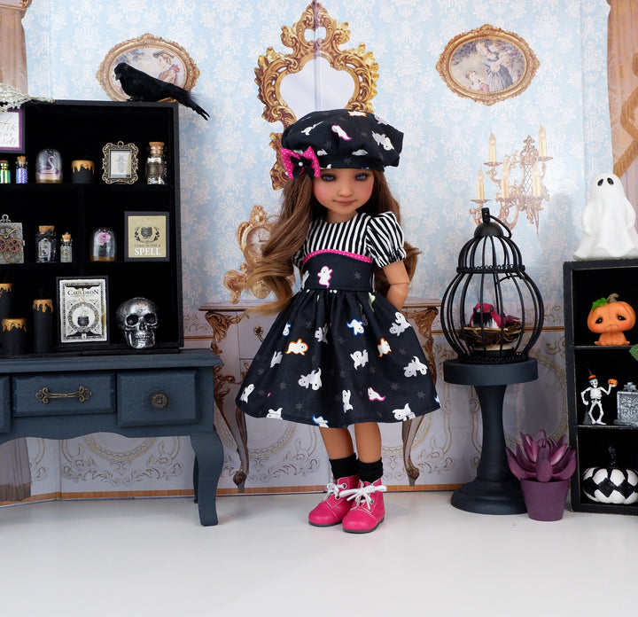 Ghostly Girl - dress and boots for Ruby Red Fashion Friends doll