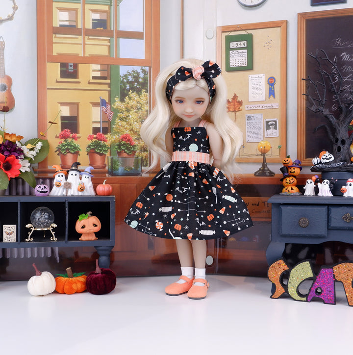 Ghoulish Goodies - dress with shoes for Ruby Red Fashion Friends doll