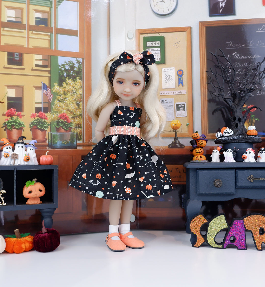 Ghoulish Goodies - dress with shoes for Ruby Red Fashion Friends doll