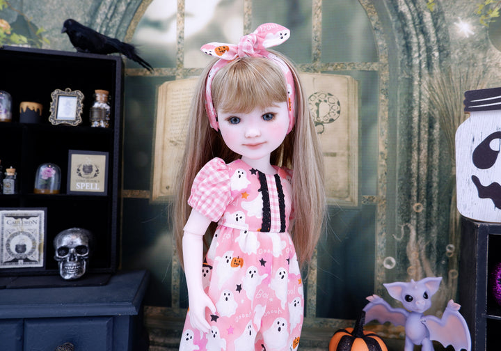 Girly Ghosties - romper with boots for Ruby Red Fashion Friends doll