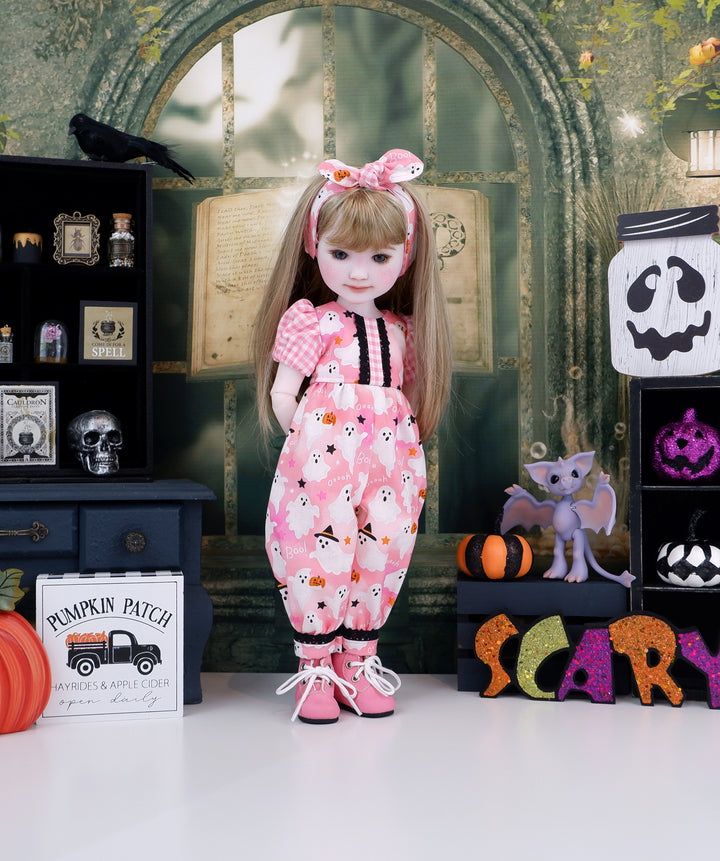 Girly Ghosties - romper with boots for Ruby Red Fashion Friends doll