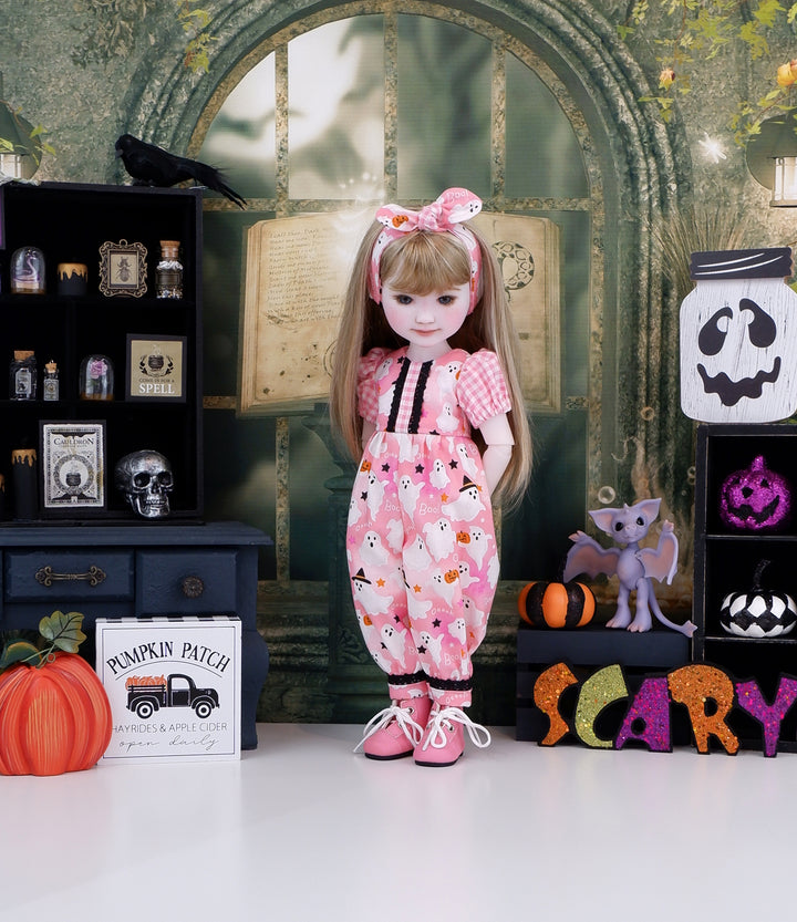 Girly Ghosties - romper with boots for Ruby Red Fashion Friends doll