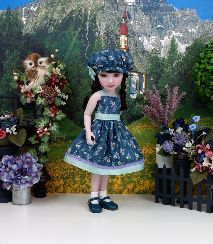 Gloaming Romance - dress with shoes for Ruby Red Fashion Friends doll