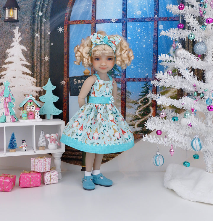 Gnome Frost - dress with shoes for Ruby Red Fashion Friends doll