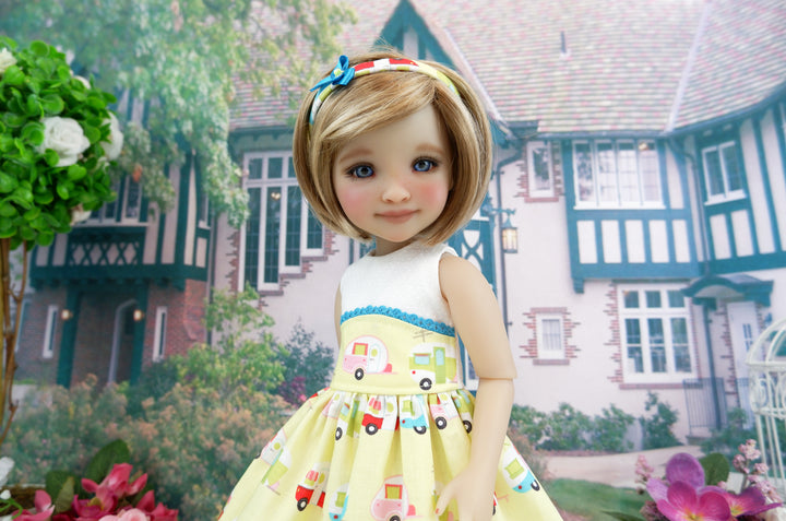 Gone Camping - dress and shoes for Ruby Red Fashion Friends doll