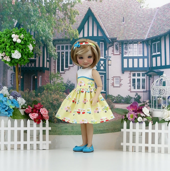 Gone Camping - dress and shoes for Ruby Red Fashion Friends doll