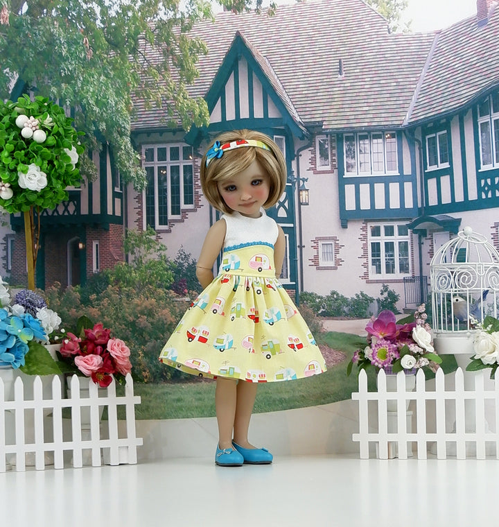 Gone Camping - dress and shoes for Ruby Red Fashion Friends doll