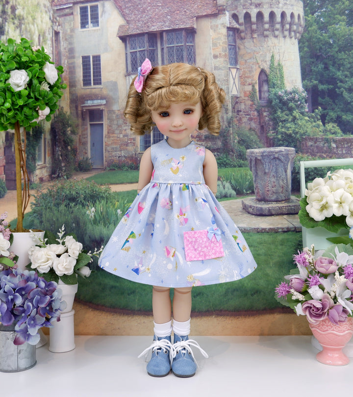 Good Fairies - dress with sweater & boots for Ruby Red Fashion Friends doll