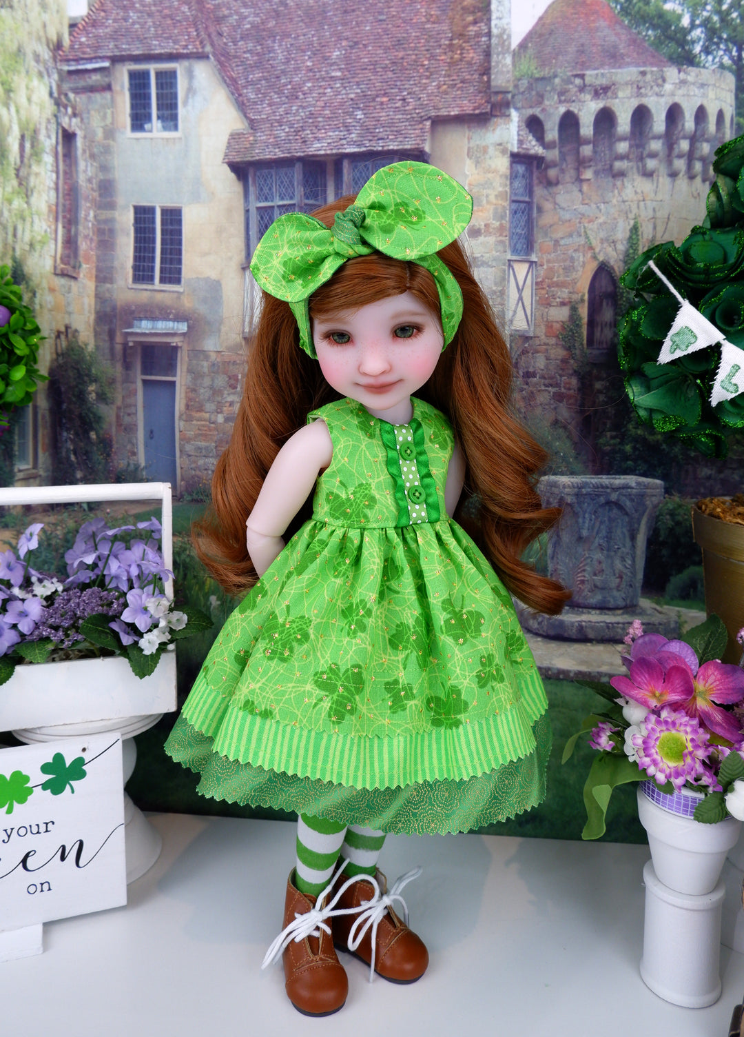 Good Luck - dress with boots for Ruby Red Fashion Friends doll