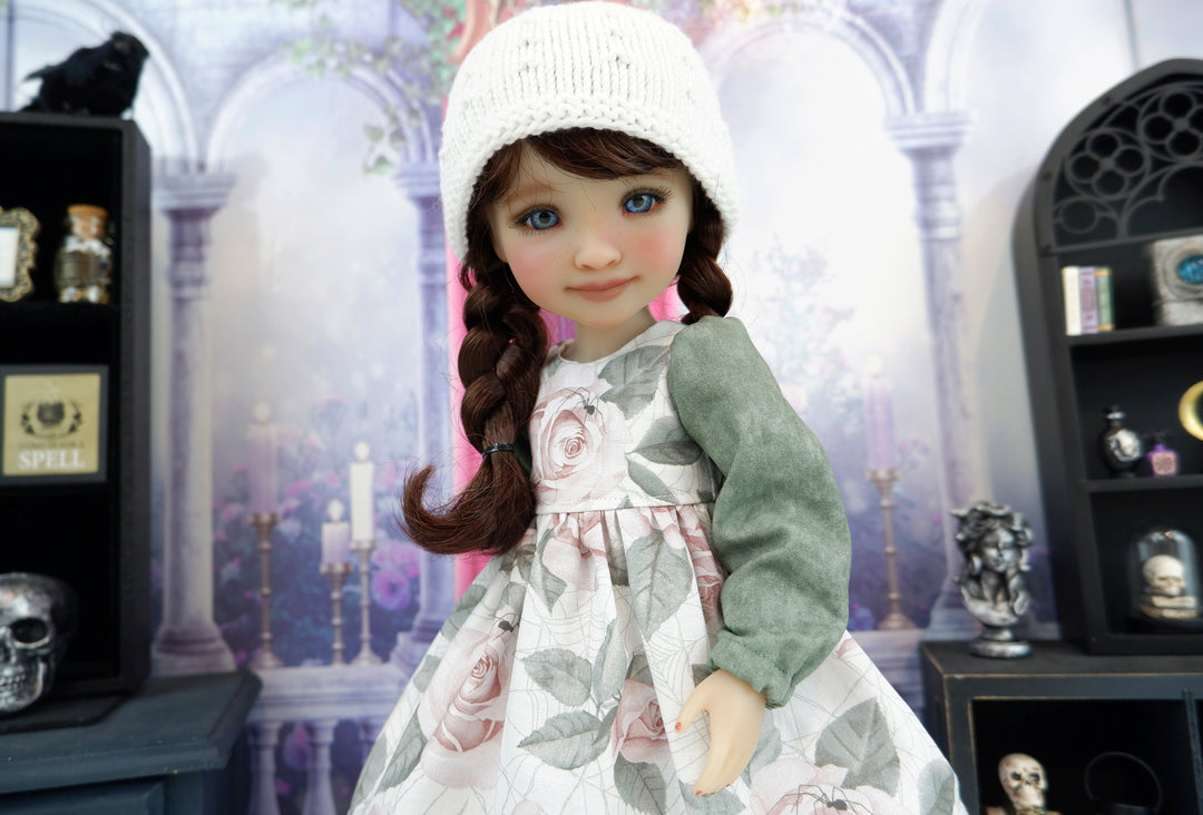 Graveyard Roses - dress with boots for Ruby Red Fashion Friends doll