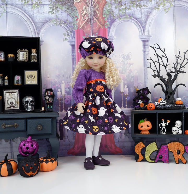 Grin Reaper - dress with shoes for Ruby Red Fashion Friends doll