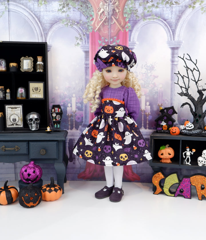 Grin Reaper - dress with shoes for Ruby Red Fashion Friends doll