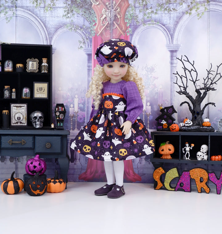 Grin Reaper - dress with shoes for Ruby Red Fashion Friends doll