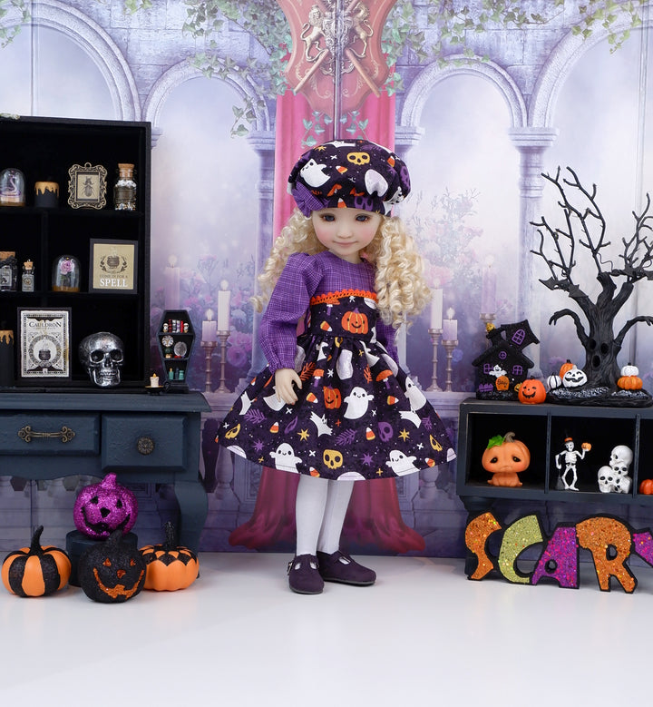 Grin Reaper - dress with shoes for Ruby Red Fashion Friends doll