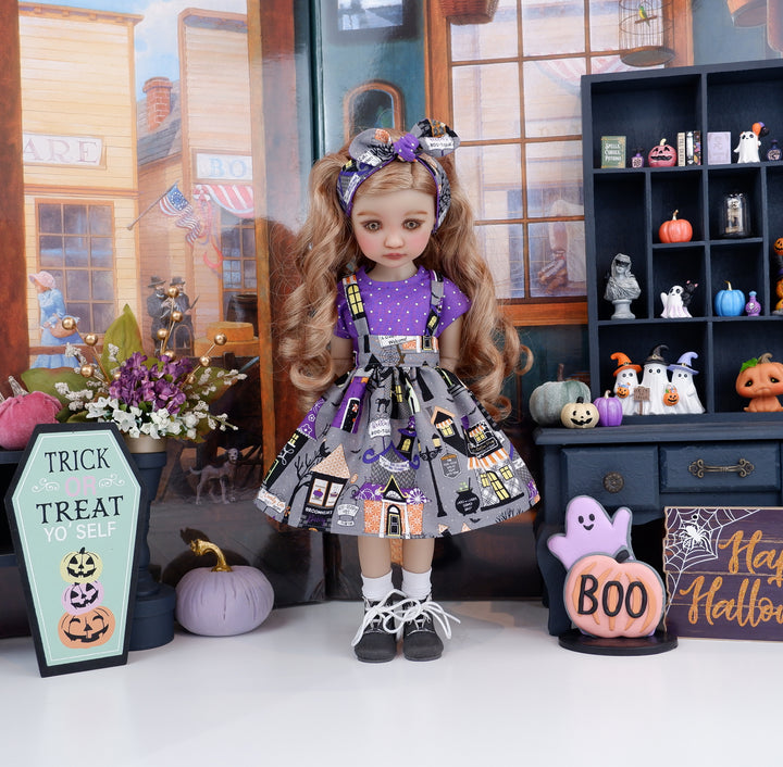 Halloween Bootique - shirt & jumper with boots for Ruby Red Fashion Friends doll