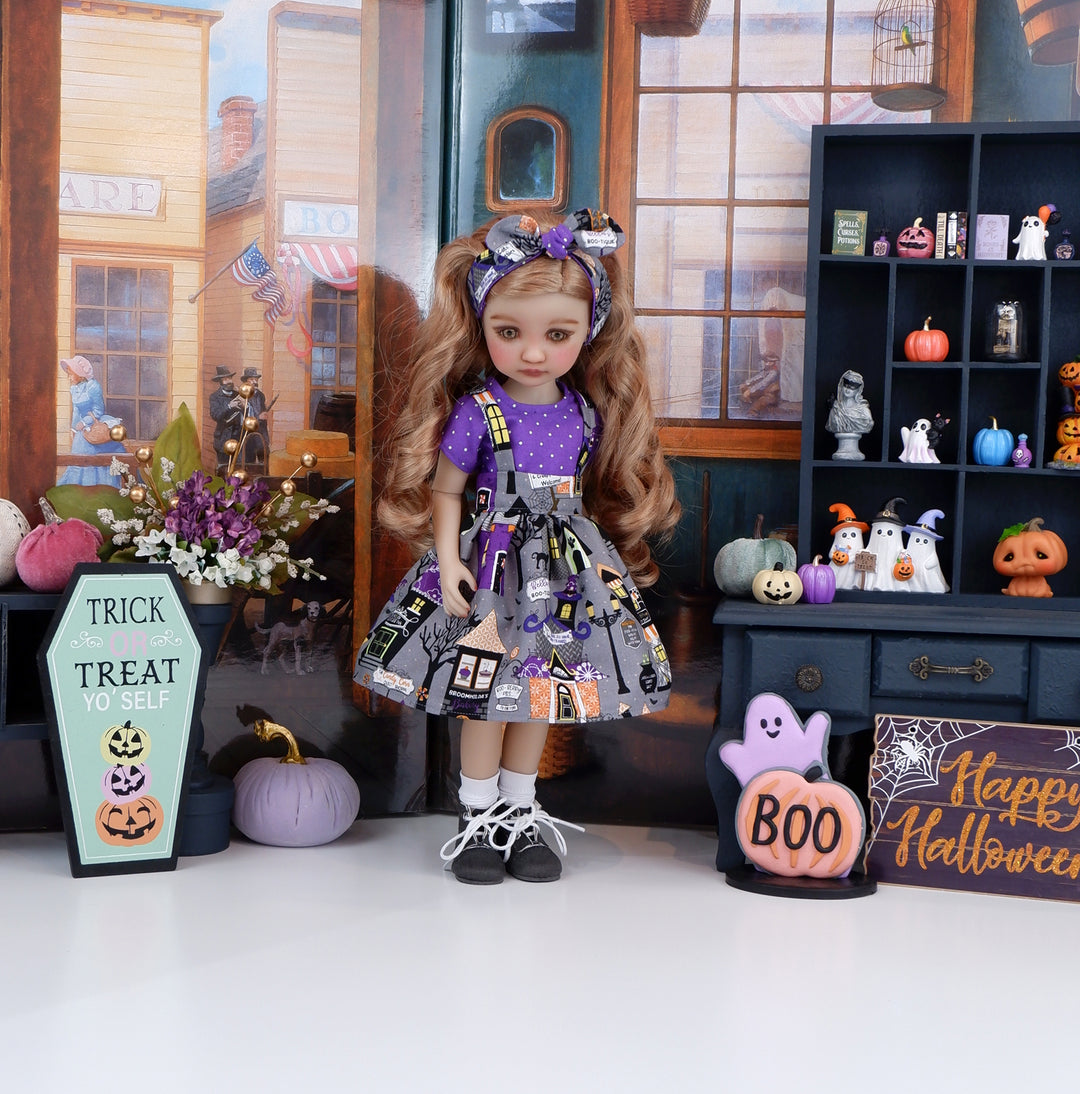 Halloween Bootique - shirt & jumper with boots for Ruby Red Fashion Friends doll