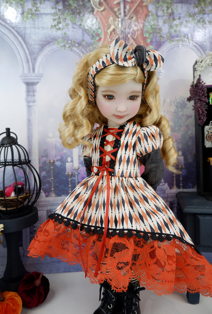 Halloween Carnival - dress with boots for Ruby Red Fashion Friends doll