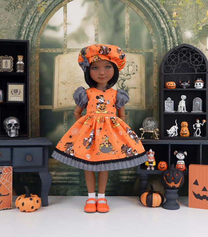 Halloween Mickey - dress and shoes for Ruby Red Fashion Friends doll