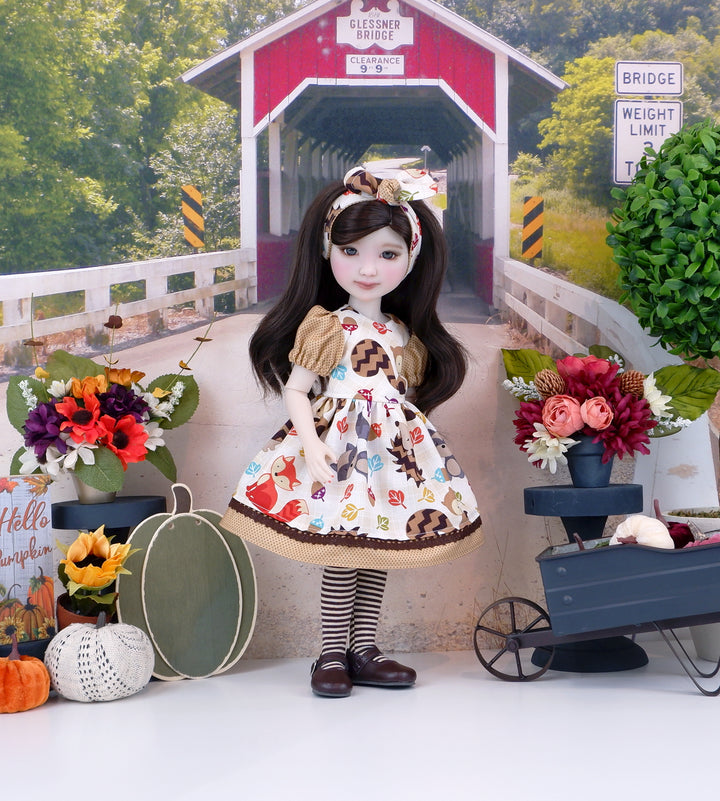 Harvest Critters - dress and shoes for Ruby Red Fashion Friends doll