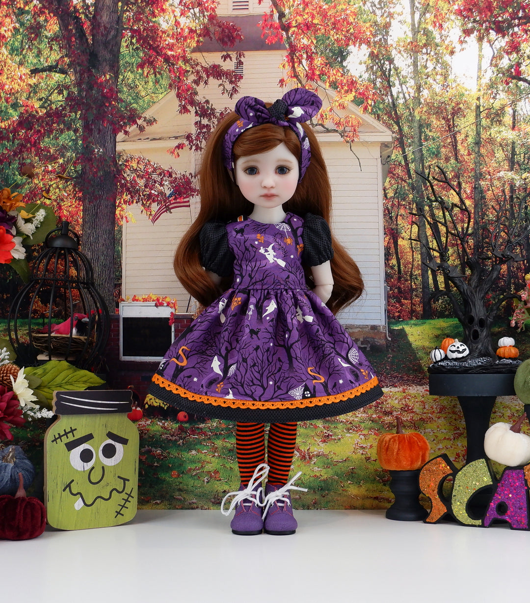 Haunted Woods - dress and boots for Ruby Red Fashion Friends doll