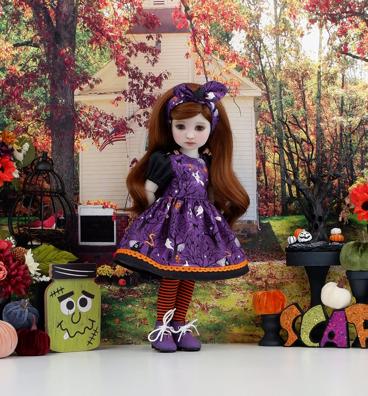 Haunted Woods - dress and boots for Ruby Red Fashion Friends doll