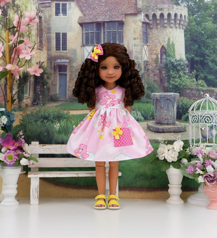 Have a Hopeful Heart - dress with sandals for Ruby Red Fashion Friends doll