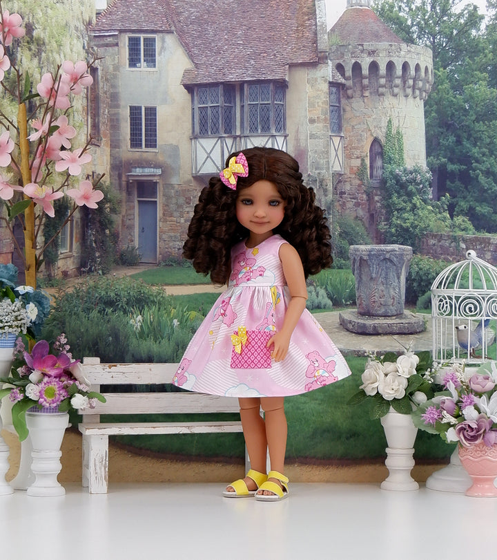 Have a Hopeful Heart - dress with sandals for Ruby Red Fashion Friends doll