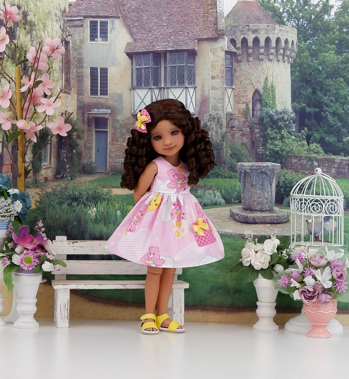 Have a Hopeful Heart - dress with sandals for Ruby Red Fashion Friends doll