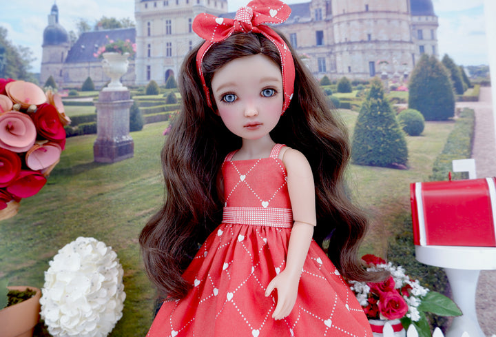 Heart & Soul - dress with sandals for Ruby Red Fashion Friends doll