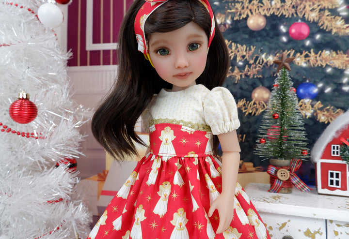 Herald Angel - dress with shoes for Ruby Red Fashion Friends doll