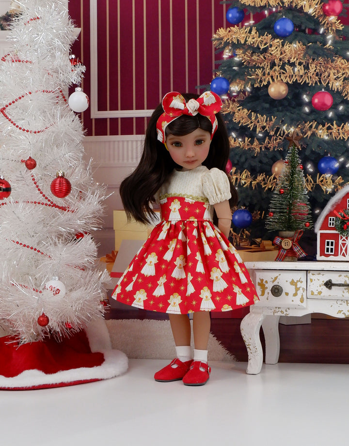 Herald Angel - dress with shoes for Ruby Red Fashion Friends doll