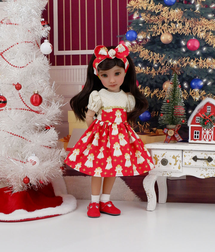 Herald Angel - dress with shoes for Ruby Red Fashion Friends doll