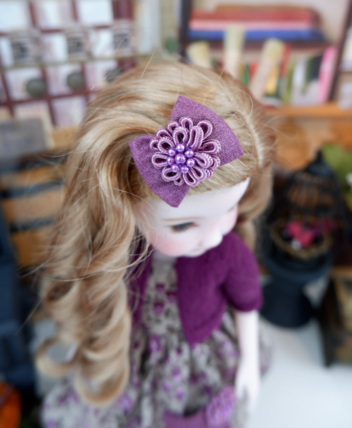 Heritage Violets - dress, sweater &amp; boots for Ruby Red Fashion Friends doll