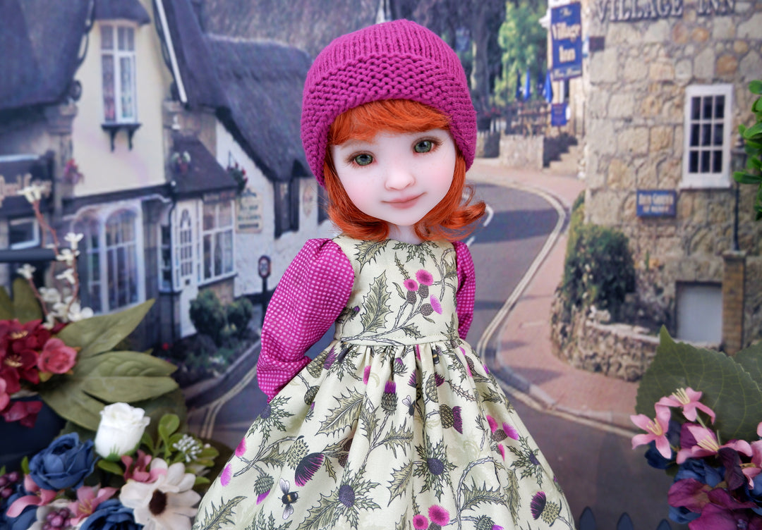 Highland Thistle - dress with boots for Ruby Red Fashion Friends doll