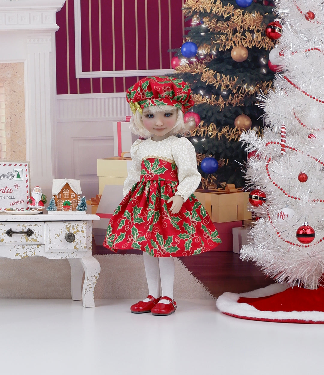 Holly Dazzle - dress with shoes for Ruby Red Fashion Friends doll
