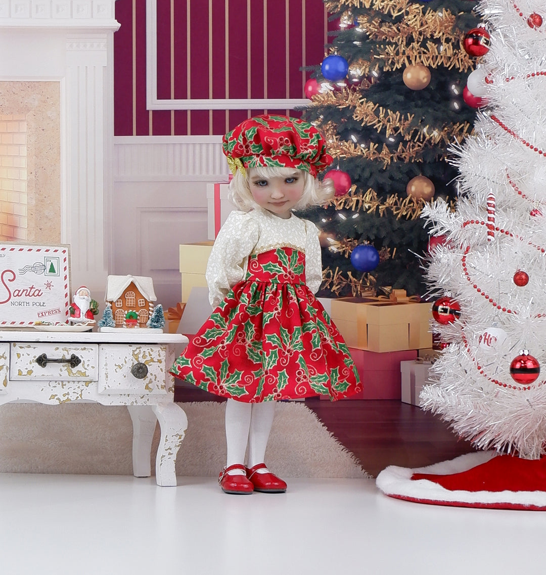 Holly Dazzle - dress with shoes for Ruby Red Fashion Friends doll