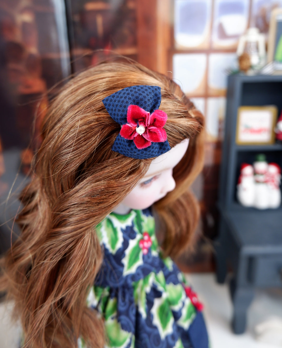 Holly Swirls - dress with sweater &amp; boots for Ruby Red Fashion Friends doll