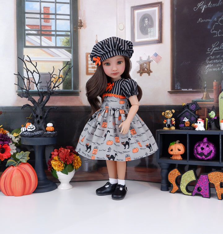 Hooray Halloween - dress and shoes for Ruby Red Fashion Friends doll