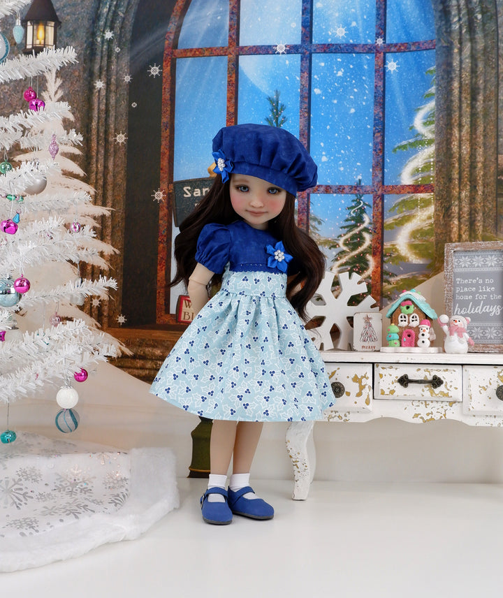 Icy Holly - dress and shoes for Ruby Red Fashion Friends doll